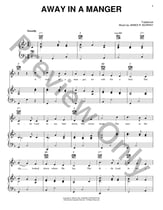 Away in a Manger piano sheet music cover